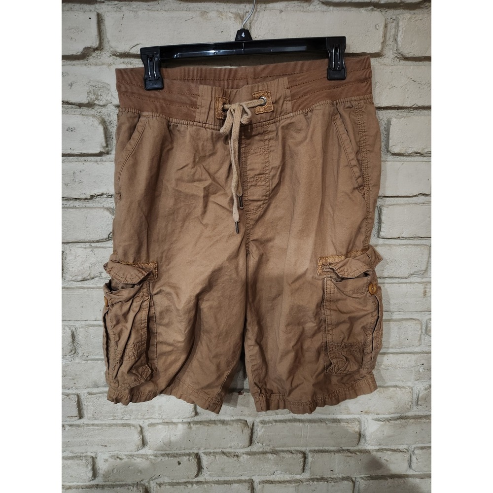 SD Essentials Mens Brown Cargo Shorts